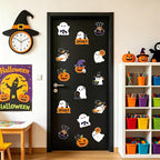 54Pcs Halloween Ghost Cutouts, Classroom Halloween Bulletin Board Decorations - Image 5