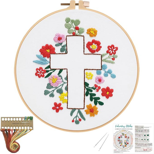 Louise Maelys Cross Embroidery Kit by LouiseMaelys