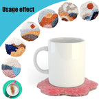Allazone 6 PCS Punch Needle Coaster Kit - Image 9