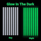 Glow in the Dark Glue Sticks, 0.27"x8" Bulk Glue Sticks - Image 3