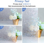 Haton Window Privacy Film, Stained Glass Rainbow Film Decorative Window Clings - Image 6