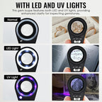 20x Foldable Pocket Magnifier Jewelers Loupe - Image 3