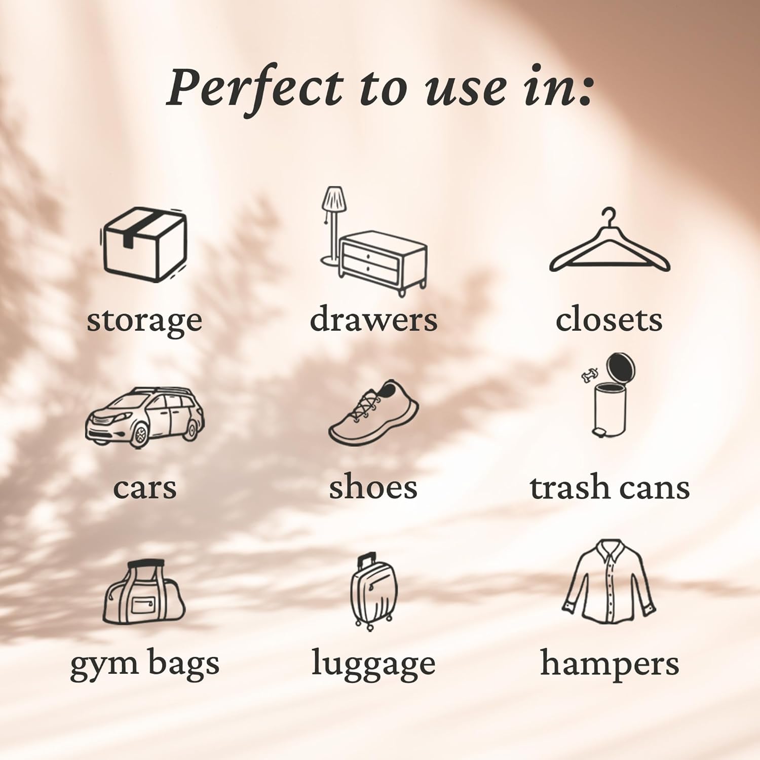 Fresh Wave Lavender Odor Eliminating & Deodorizing Packs | Bag of 6 | Safer Odor Relief for Small Spaces | Natural Plant-Based Odor Eliminator | Odor Absorbers for Home