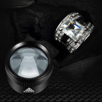 5 Pcs Jewelers Loupe Portable Monocular Magnifying Glass - Image 6