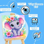 Arttoplus 4 Pack Paint by Numbers Kit - Image 3