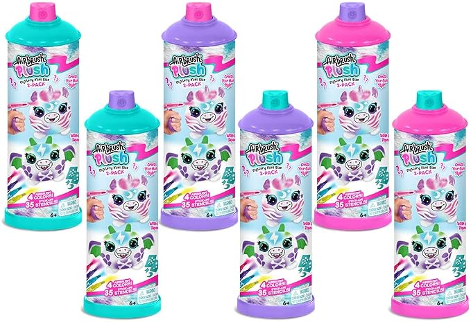 Canal Toys Personalize Airbrush Plush Mini Mystery 2 Pack! Which 2 plushies - Image 12