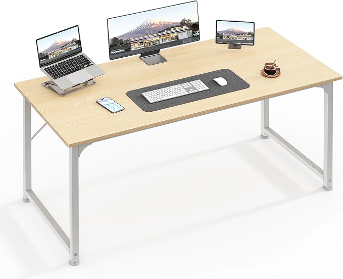 Huuger Computer Desk, 48 Inch Office Desk, Gaming Desk by Huuger