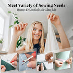 Coquimbo Sewing Kit Gifts for Kids Mom Grandma Adults Beginner Traveler - Image 7