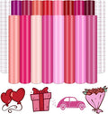 Tintnut Pink Permanent Vinyl 16 Sheets 12''x10'' Solid Color Adhesive Vinyl | by Tintnut
