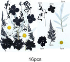 Woohome 4 Pack Dried Flowers for Resin Molds - Image 4