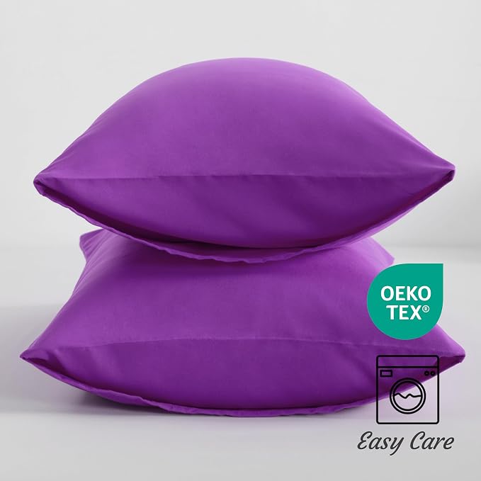NTBAY King Pillow Cases Set of 2, 2 Pack Brushed Microfiber 20x40 Pillow Cases - Image 3