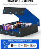 ZLCA Card Storage Box for MTG PTCG, Commander Deck Box Holds 3200+ Cards - Image 5