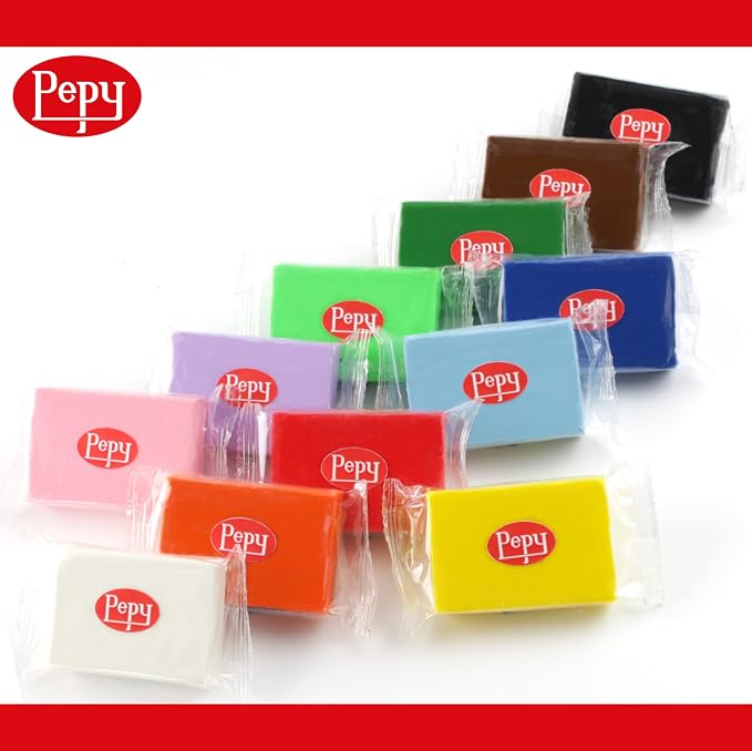 Pepy Plastilina Reusable and Non-Drying Modeling Clay Gift Set; Set of 48 Bars - Image 2