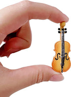 25pcs Mini Musical Instruments Decoration Piano Violin Trumpet Guitar Saxophone - Image 7