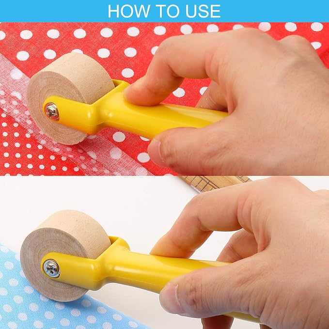 Blulu 1 Pcs Quilting Seam Roller, Sewing Seam Wallpaper Roller - Image 4
