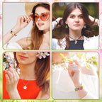 MARFOREVER 120 PCS Flower Butterfly Charms - Image 7