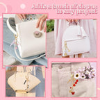 TOHONGADON 907 Pcs Lip Gloss Charms, Keychain Making Kit, Bag Charm Kit - Image 7