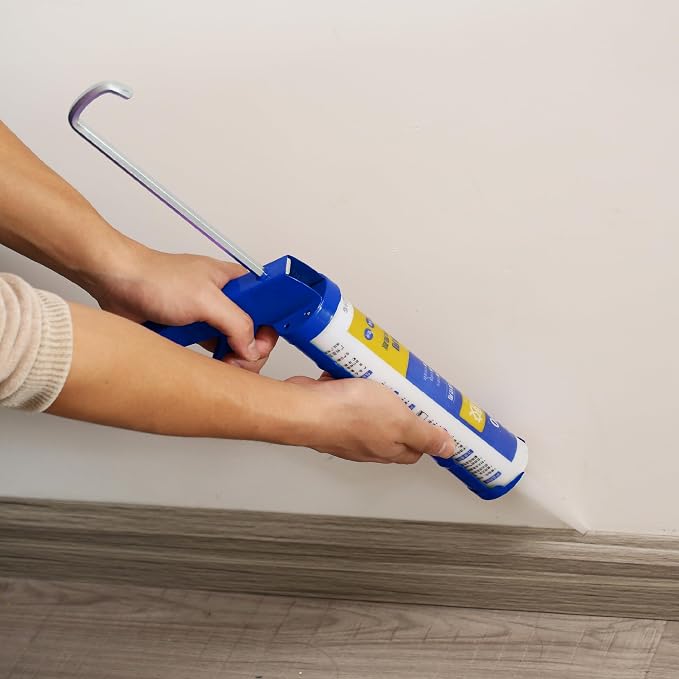 Bates- Caulking Silicone Gun, 10:1 Thrust Ratio, Hand Caulking Guns, No Drip - Image 5