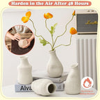 UHAPEER Air Dry Clay Kit for Adults, Pottery Set for Beginners - Image 6