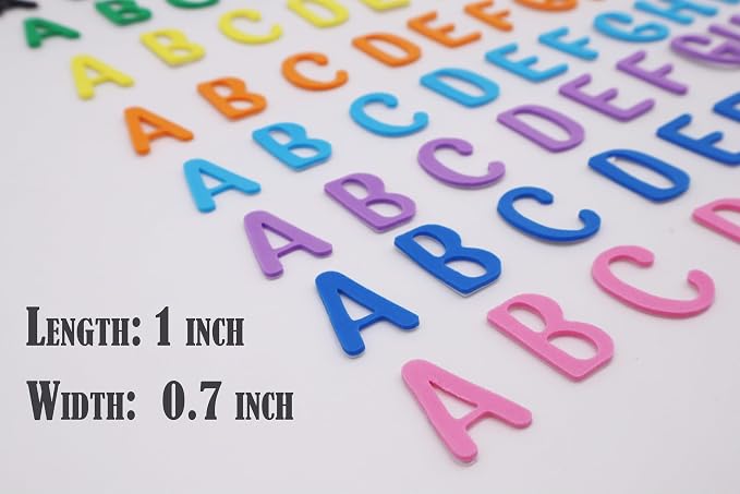 Adhesive EVA Foam Alphabet Stickers - Image 2