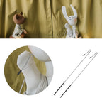 16 Inches Puppets Arm Control 2pcs, Metal Rod Puppet Accessrioes - Image 4