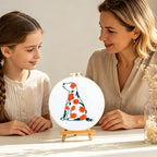 Crafmanoe Flowers Dog Embroidery Kits - Image 4