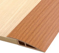 Vinyl Door Threshold Flooring Transition Strip Self Adhesive Carpet Edging Strip for Laminate Doorway Edge Threshold from 1/5" to 2/5" (Yellow Wood Grain, 10 Ft)