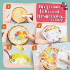 Glittery Garden Mosaic Craft Kit to Decorate Coaster - Image 3