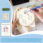 Punch Needle kit Adults for Beginners-4, Embroidery kit for Beginners, Includes - Image 8