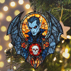 Dracula Halloween Acrylic Suncatcher Stained Glass Effect Window Car Hanging - Image 6