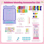 Weaving Loom for Kids & Friendship Bracelet Making Kit for Girls, Birthday - Image 8