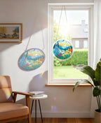 Acrylic Puzzle Suncatcher, Colorful Butterfly Flower Sun Catcher - Image 3