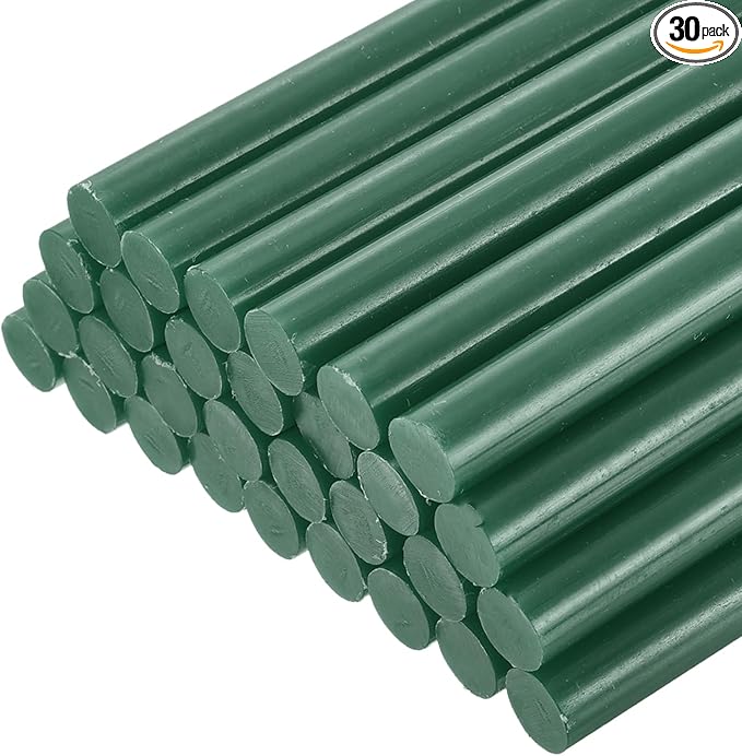 uxcell 30pcs 11mm x 200mm Full Size Hot Glue Gun Sticks 8-inch x 0.43-inch High by uxcell