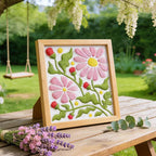 INFUNLY Bohemian Flower Punch Needle Kit - Image 5