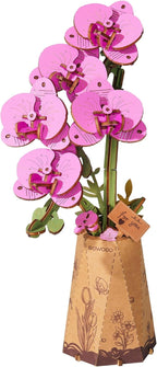 rowood 3D Wooden Puzzles for Adults, DIY Artifical Flower Botanical Collection by RowoodAssembleArtDecorateLife