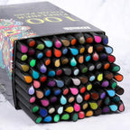 Dyvicl Journal Planner Pens Colored Pens, 100 Colors 0.4mm Fineliner Pen Set - Image 2