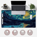 Misty Forest Desk Pad Mat Vincent Van Gogh XL Mouse Pad Gaming Playmat Large - Image 6