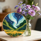 INFUNLY 2 Set Aurora Scenery Punch Needle Kit - Image 4