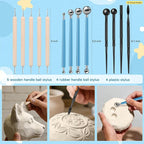 ZEHIQ White Air Dry Clay 2.2 lbs - Image 3