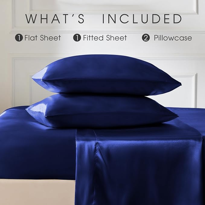 FreshCulture Satin Sheets King Size - Image 3