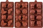 Silicone Molds Non-stick Chocolate Candy Mold, Soap Molds, Silicone Baking mold by Staruby