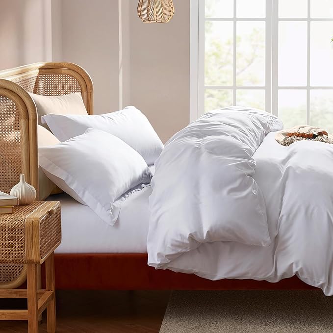Nestl White Duvet Cover Queen Size - Image 7