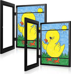 Kids Frames, 8.5x11 Front Opening Kids Artwork Frames Changeable, Holds 50 Pcs by GULETHUN