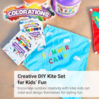 Colorations® Decorate Your Own Kite, Easy Crafts - Image 2