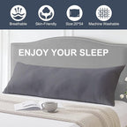 DOWNCOOL Large Body Pillow Insert- Breathable Full Body Pillow - Image 5
