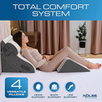 Kolbs 4pcs Orthopedic Bed Wedge Pillow Set - Image 2