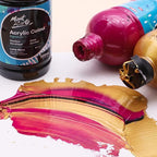 Mont Marte Signature Crimson Acrylic Paint, Semi-Matte Finish, Suitable - Image 2