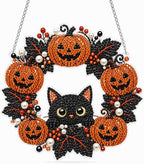 JJFox Diamond Art Hanging Kit for Adult, Special Shaped Rhinestone, DIY Acrylic by JJFox
