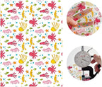 ONEART | 10 Pieces Clear PVC Vinyl Sheets, A4 Size See Through Waterproof Vinyl - Image 5