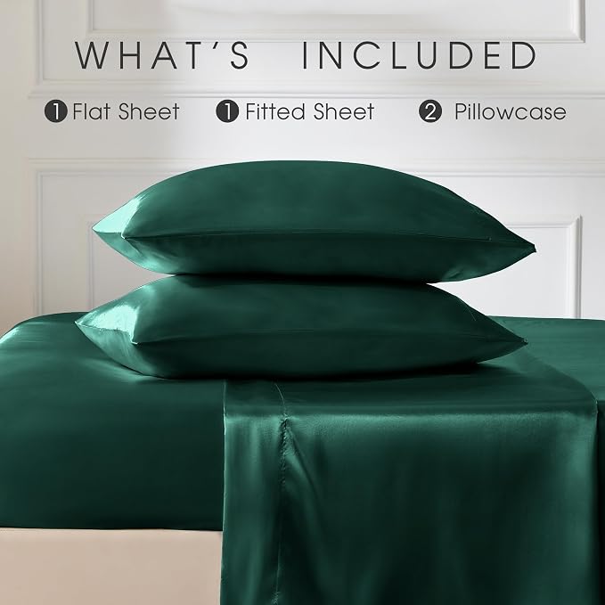 FreshCulture Satin Sheets King Size - Image 3